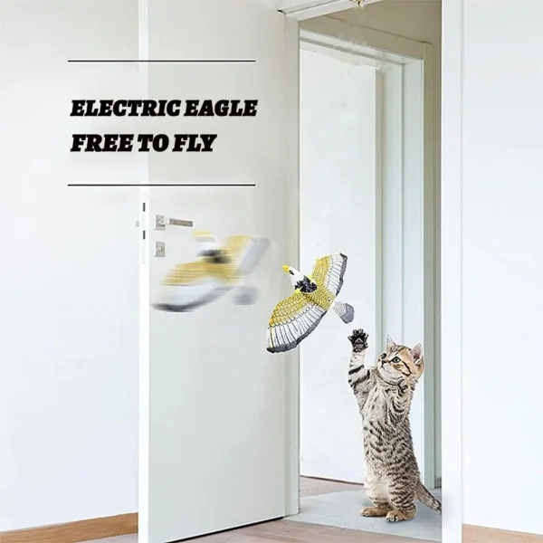 Automatic Moving Simulation Bird Interactive Cat Toy for Indoor Cats - Image 7