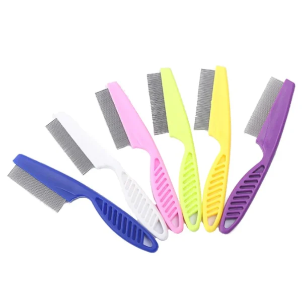 Multifunctional Pet Hair Comb Flea and Tear Stain Removal - 6pcs - Image 5