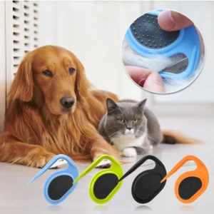 Grooming Knife for Long-Haired Pets - Remove Clumps - Blue
