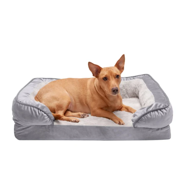 Sofa Dog Bed - Velvet Waves Perfect Comfort - Image 2