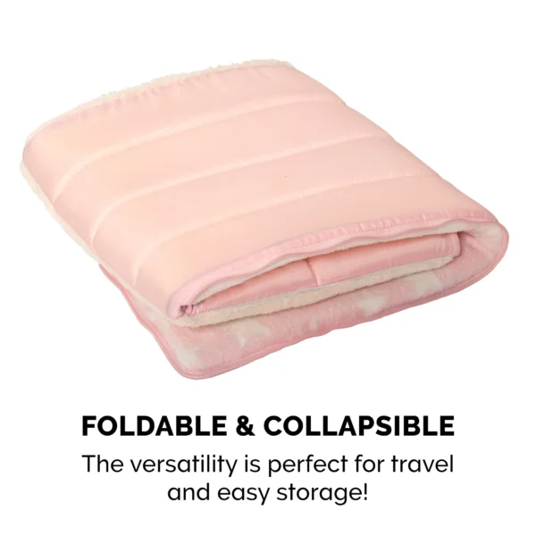 Fleece Snuggle Hideout Pet Bed - Fleece & Faux Fur - Image 4