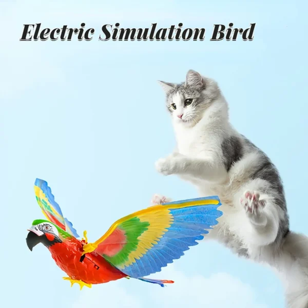 Automatic Moving Simulation Bird Interactive Cat Toy for Indoor Cats - Image 5